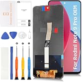 Olivechard Original for Xiaomi Redmi Note 9 Pro 2020 Screen Replacement 6.67" IPS OEM LCD Display Assembly Touch Digitizer Repair Kit M2003J6B2G
