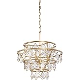 Varaluz Lighting 386C04FG Fleur - 4 Light Chandelier in Industrial Style-19.25 Inches Tall and 22 Inches Wide