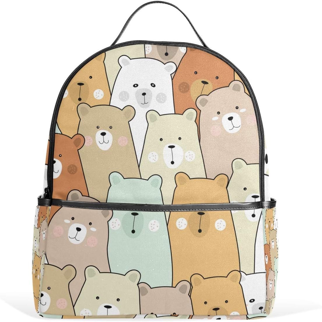 Niedlicher Katzen-Rucksack - Siamesische Katze Design Mit Anhänger, Y2K Kawaii Style Für Schule & Reisen