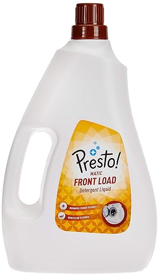 Amazon Brand - Presto! Matic Front Load Detergent Liquid - 1 L