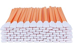 AAwipes 4.8" Lab Swabs (100 pcs, Length/Swab Head Width =122 mm/12 mm, Flat Rectangular) Knitted Polyester Lint Free Swabs Ge