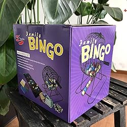 Yuanhe Deluxe Bingo Games Set - Metal Cage with
