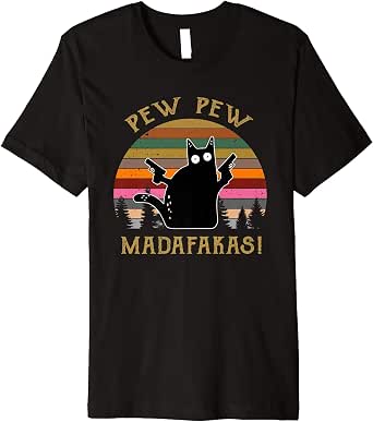 Black cat pew pew madafakas madafaka 