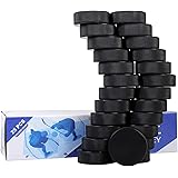 Golden Sport Ice Hockey Pucks, 25pcs, Official Regulation, for Practicing and Classic Training, Diameter 3", Thickness 1", 6o