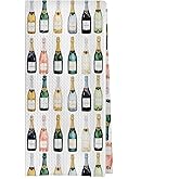 GCFET Champagne Lover Kitchen Towels - Champagne Gifts Decorative Waffle Dish Towels, Cocktail Gift Bachelorettes Hand Tea Towel, 16x24 Inch