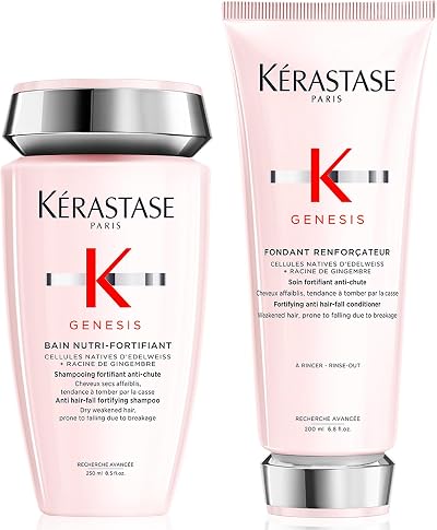 Kérastase Genesis Bain Nutri-Fortifiant 250ml and Genesis Fondant Renforcateur