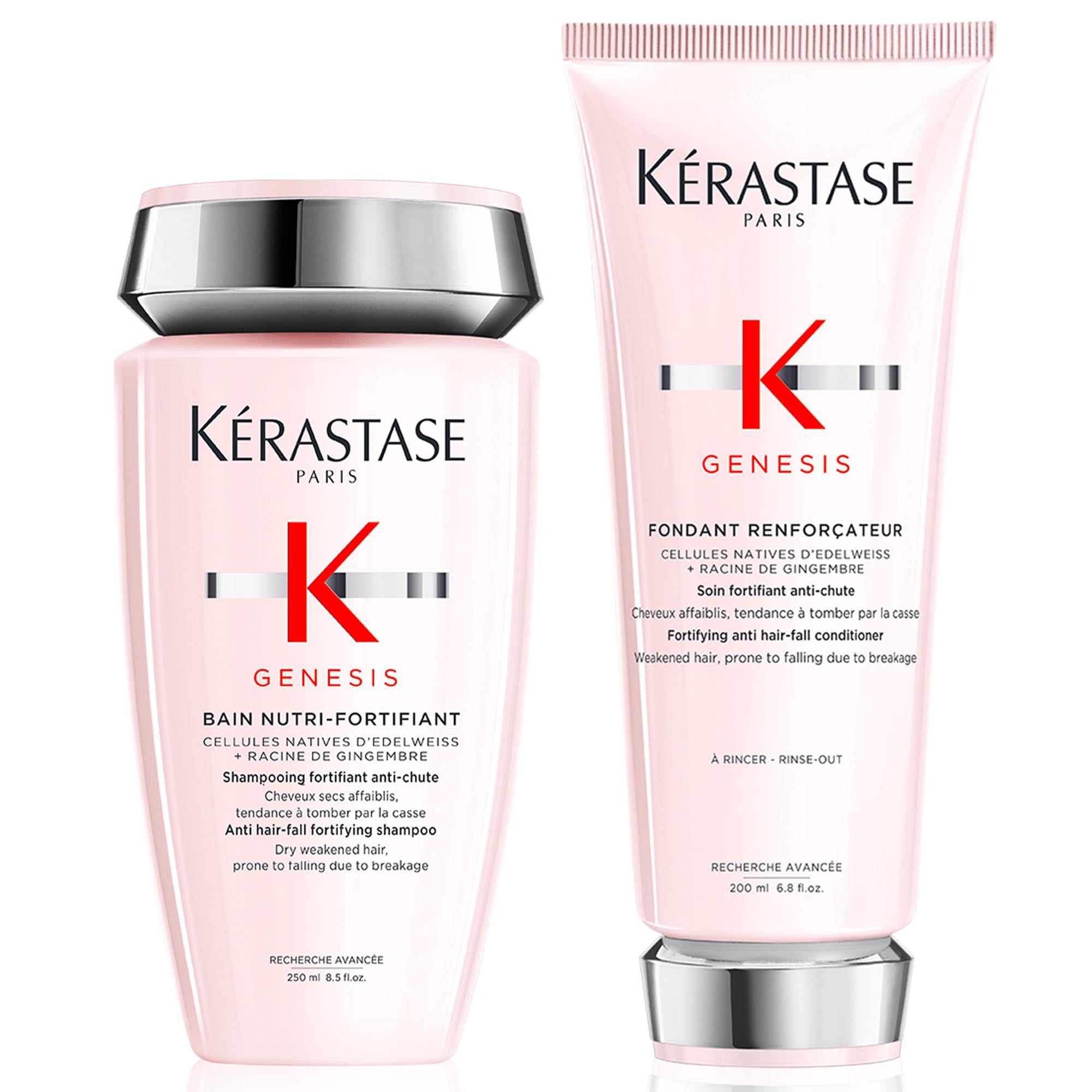 Kerastase Genesis Bain Nutri Fortifiant 250ml Fondant Renforcateur 200ml