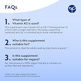 Nutravita Vitamin K2 MK 7 200mcg 365 tablets UK made vegan 12m supply view 6