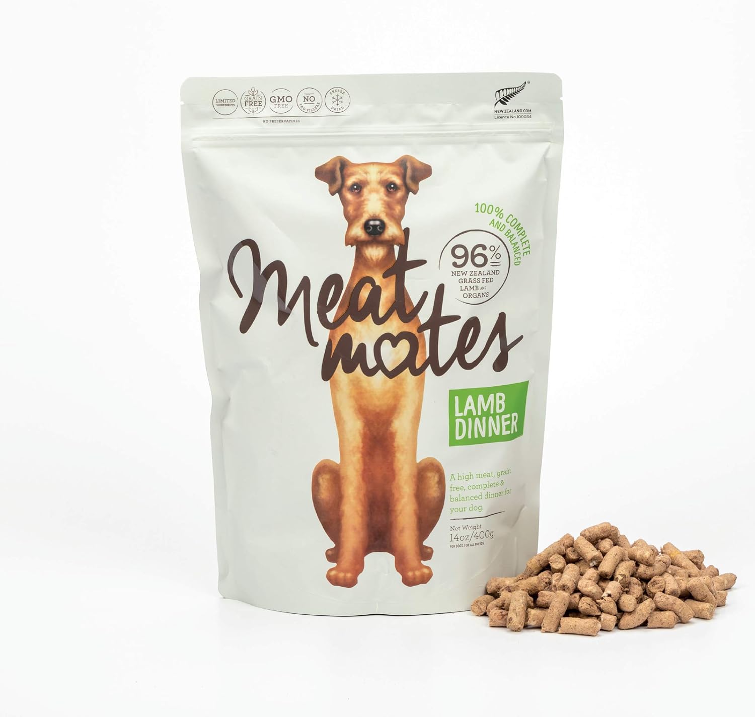dog food with dried meat