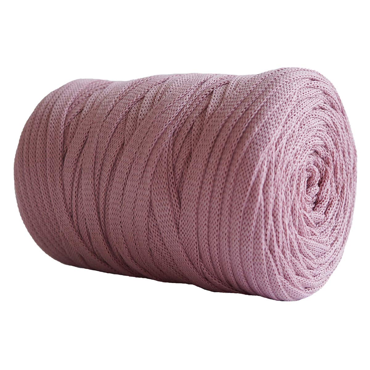 1PCS 250g 8.1oz Soild Color Fancy Yarns DIY Knitting Crochet Yarn Pet Cave Basket Crochet Bag Fabric Yarn Bag Handbag Carpet Cushion Cotton Cloth T-Shirt Yarn