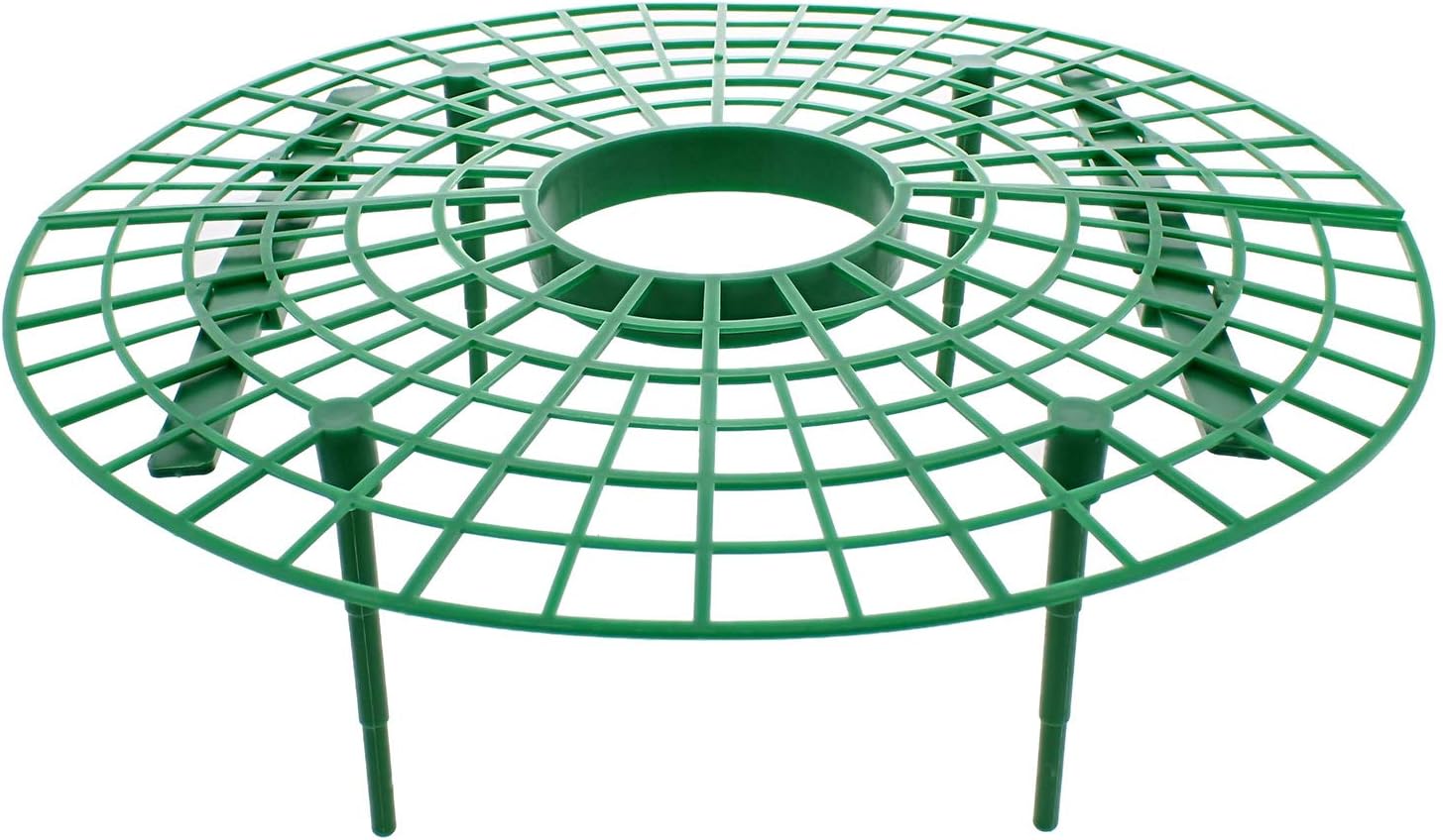 7Penn Strawberry Plant Support Tray - 10 Pack Plant Elevating Tray Set, Expanding Tomato and Strawberry Plant Holder