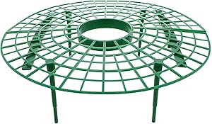 7Penn Strawberry Plant Support Tray - 10 Pack Plant Elevating Tray Set, Expanding Tomato and Strawberry Plant Holder