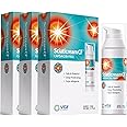Vita Sciences Sciaticream CF: Rapid Soothing Cream for Sciatic Nerve with Arnica, B1, B5, B6, MSM, Aloe and Coconut Oil Base. Capsaicin-FREE. Fast Acting Soothing Formula - Pack of 3