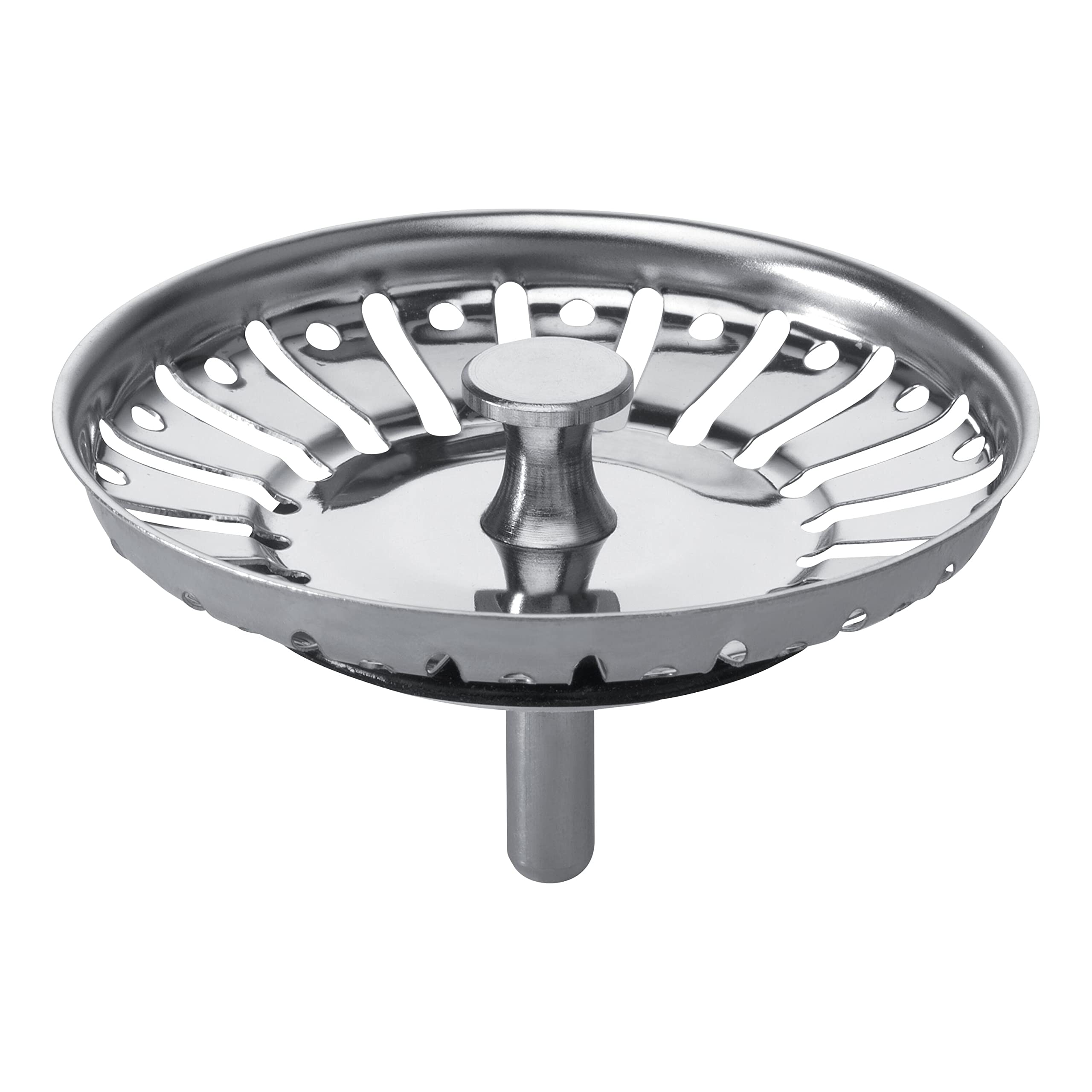 Chrome-Plated 83mm Diameter Basket for WIRQUIN Sink Drain.