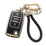 Gematay for VW Volkswagen Key Fob Cover with