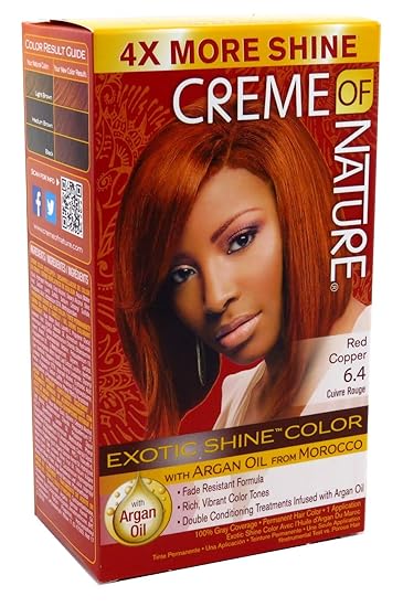 Amazon Com Creme Of Nature Color 6 4 Red Copper Exotic Shine