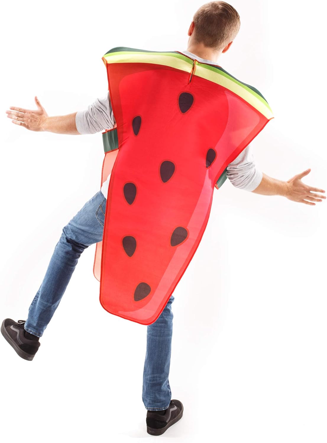 Strawberry & Watermelon Couples Halloween Costume - Cute Unisex Fruit Bodysuits: Clothing