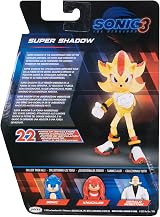 Sonic The Hedgehog Super Shadow Action Figure 5in Jakks Pacific Licensed view 6
