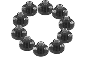 CORHAD 10pcs Small Screw Base Bulb Holder Light Socket Lamp Base Holder Circuit Bulb Socket for Electrical