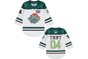 Teenage Mutant Ninja Turtles TMNT Boys Long Sleeve Hockey Jersey