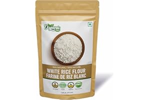 Organic Zing White Rice Flour | Gluten-free White Rice Flour | Preservative-free & Chemical-free | No Artificial Ingredients 