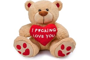 RIOGREE Valentines Day Gifts for Her Women Girlfriend Wife Fiancée - 10 inch Plush Stuffed Animal Teddy Bear Gift for Mom Best Friends Teenage Girls,Presents Ideas for Valentine's Day,Birthday,Xmas,Dating