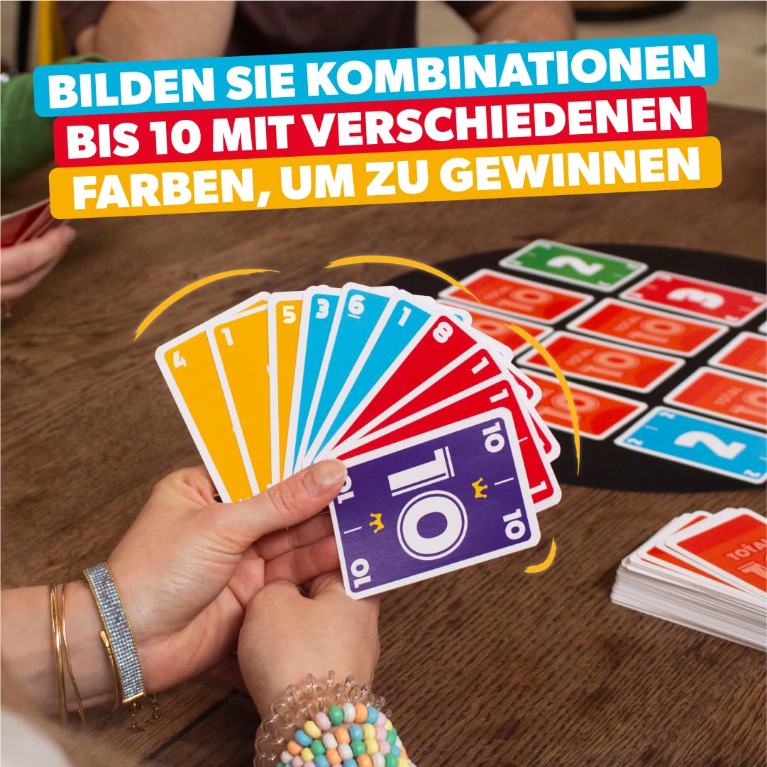 TOTAL 10 – Kartenspiel Inspiriert vom Rommé | Von den Machern von Crack List | 2 bis 8 Spieler | Ab 8 Jahren | Stimmungsspiel für Familie & Spieleabend | Geschenkidee | Deutsche Version 3