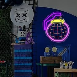 lmprintNook Boogie Bomb Neon Signs for Wall