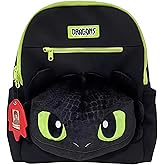 MINISO How to Train Your Dragon Toothless Cool Theme Backpack, Ideal for Travel, Perfect for Collection &amp; Gifting (Small size-11inches)