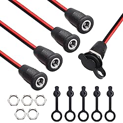 weideer 5Pcs 10A DC-099 DC Power Jack Cord Socket
