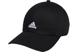 ADIDAS ORIGINALS adidas Women's Saturday Baseball Cap – Adjustable Cotton Hat, Athletic Relaxed Fit DISCONTINUED
