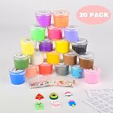 Petyuioyu 20 Pack Butter Slime Mini Slime Party Favors Kids Classroom Prizes view 7