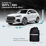 Vorsprung Universal Car Cover 4 Sizes Driver Side Zip Waterproof UV Protection view 8