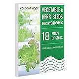 18 Varieties Herb & Vegetable Seeds for