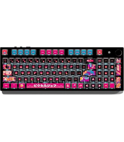 Amazon.com: KeyTok OEM Profile Pixel Universe Doubleshot Dye Sub