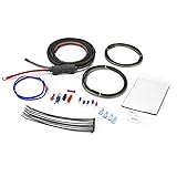 SCOSCHE EFXAKCM8B 8Awg Ofc Moto Amp Power Kit; 60A