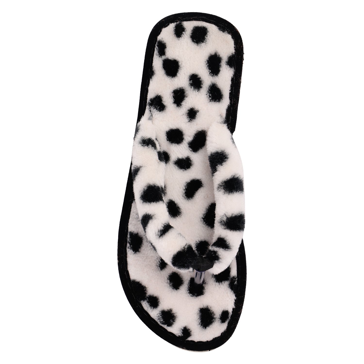 hd ladies fur cotton slipper with independent day, new year and winter special