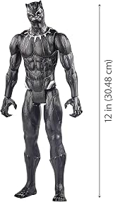 Hasbro Avengers Marvel Titan Hero Black Panther 12 Ben 4+ Figure view 5