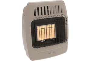 World MKTG of America/Import KWP212 2 Plaque 12000 BTU Gas Wall Heater,Grey