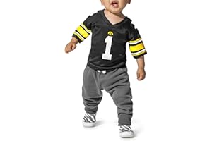 Little King NCAA Infant-Touchdown Pass-Team Football Jersey-Sizes 6 Months 12 Months 18 Months