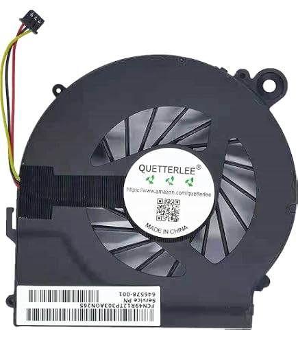 Ventilateur De Refroidissement CPU Pour HP Compaq CQ43, CQ57, 630 - Modèle 3 Broches