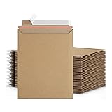 PSBM Rigid Mailers, 9x11.5 Inch, 100 Pack, Kraft