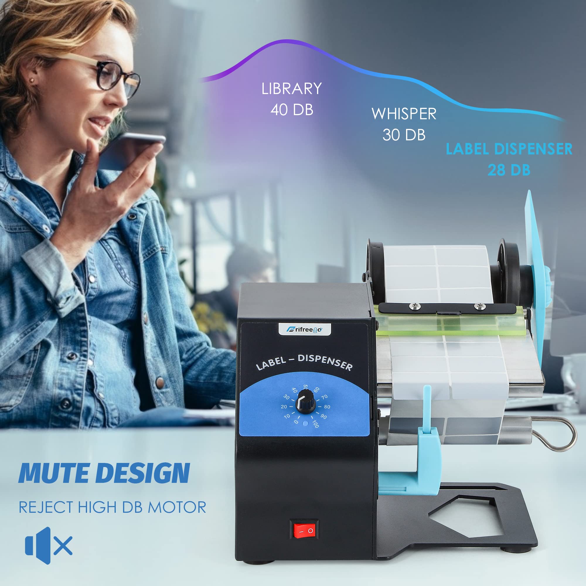 Mua Frifreego Automatic Label Dispenser Electric Sticker Dispenser for ...