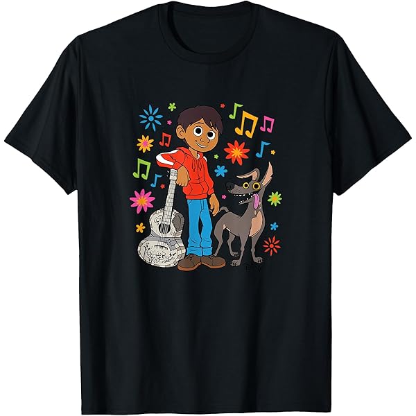 Amazon.com: Disney Pixar Coco Colored Distressed Graphic