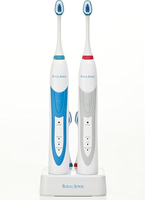 Amazon Co Jp 歯ブラシ 電動 音波 ロイヤルソニック2 充電式 振動 歯ブラシ 口臭ケア 充電式 歯磨き 歯みがき はぶらし ハブラシ 口内 ヤニ 黄ばみ ホワイトニング ホーム キッチン