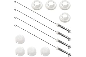 W10780045 NTW4516FW2 NTW4516FW1 NTW4605EW0 Washer Suspension Rod Kit(26.7in）for Amana Whirlpool Kenmore -Replace AP5971396 WTW4800BQ1 NTW4516FW0 WTW4816FW1 WTW4816FW2- by TOMOON