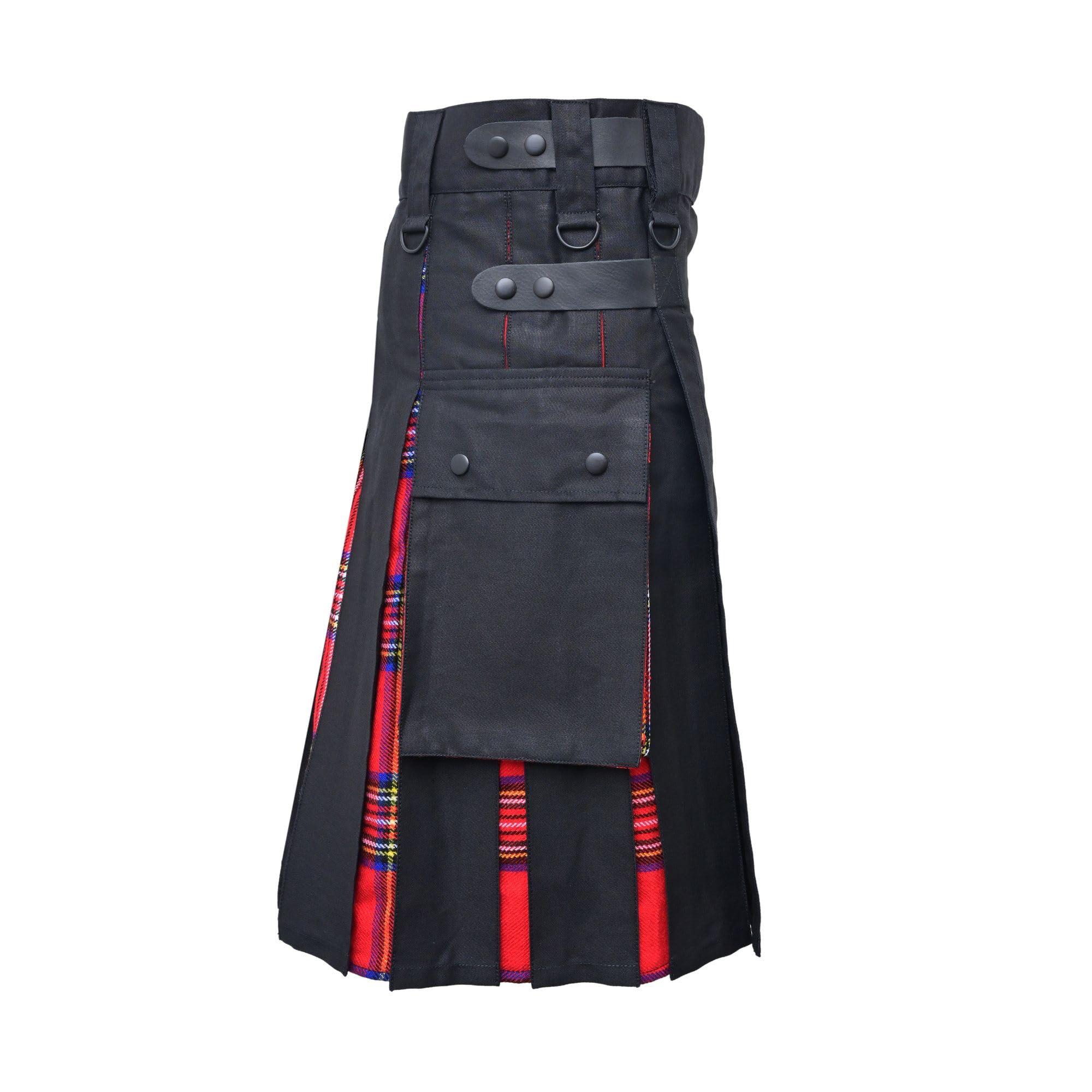 Modern Utility Kilts-Men's Plus Size Scottish