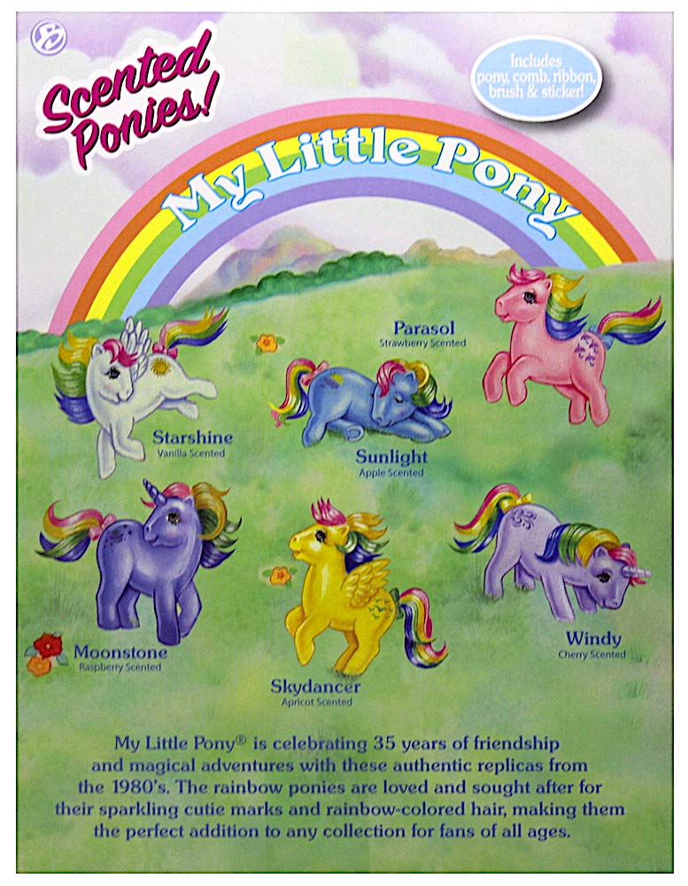 my little pony retro scented rainbow collection