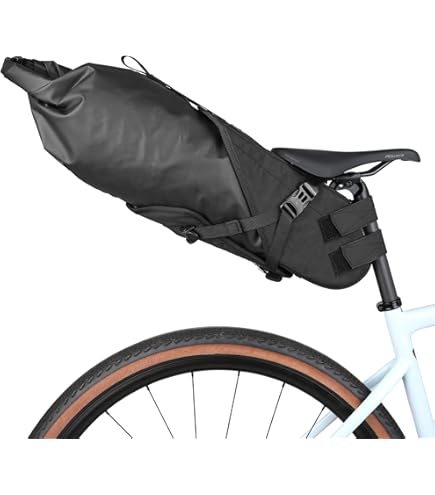 Sacoche DE Selle Velo Vintage Style Cuir Noir