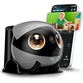Enabot EBO Air 2 Plus Robot Camera with AI Chat Mode (GPT &amp; Gemini Powered) | Whole-Home Mobility, 3K Camera, Two-Way Video, Custom Facial Image, Night Vision, Auto-Recharge, Long Distance Gift